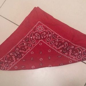 Red bandana